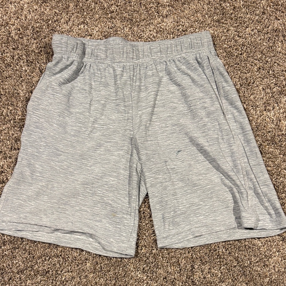 Old Navy Light Heather Gray Athletic Shorts